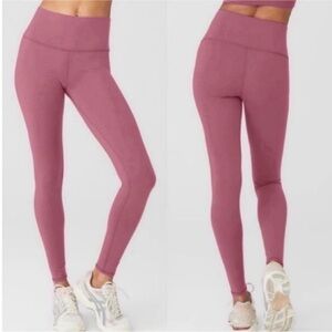 ALO Yoga Mars Clay High Waist Airbrush Leggings